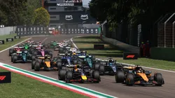 Autos de la F1 en el Autodromo Enzo e Dino Ferrari