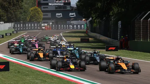 Autos de la F1 en el Autodromo Enzo e Dino Ferrari