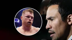 Márquez tiene un considerable historial de confrontaciones dialécticas contra Canelo Álvarez.