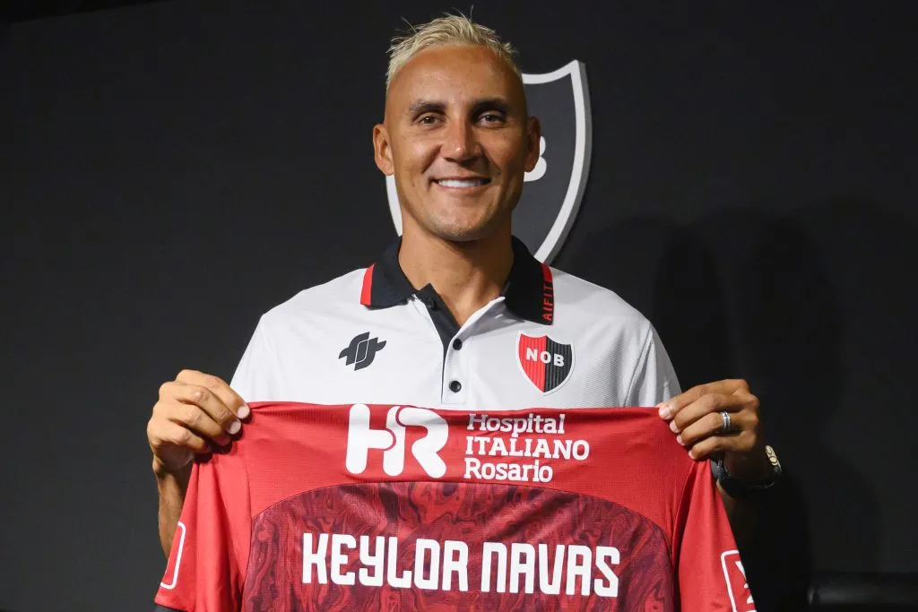 Keylor Navas como jugador de Newell’s Old Boys (Getty Images)
