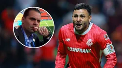 Alexis Vega palpitó la definición con un mensaje.