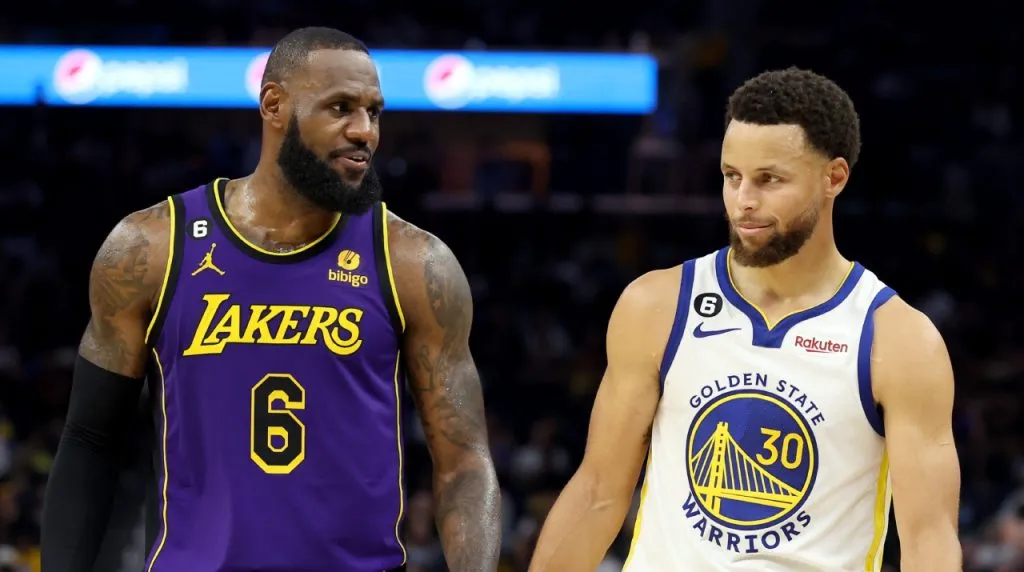 LeBron James y Stephen Curry. (Foto: Getty Images)