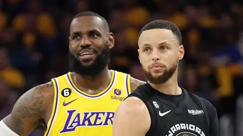 LeBron James y Stephen Curry.