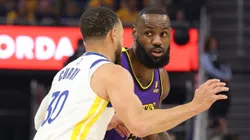 Stephen Curry y LeBron James.