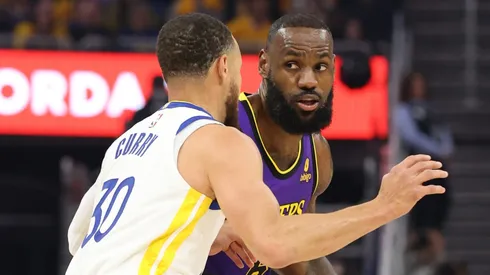 Stephen Curry y LeBron James.