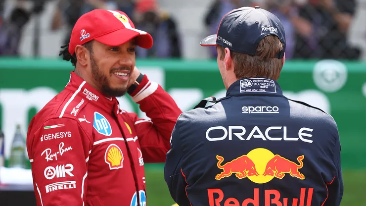 Lewis Hamilton y Max Verstappen