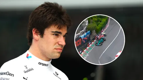 Lance Stroll provocó un choque con Charles Leclerc
