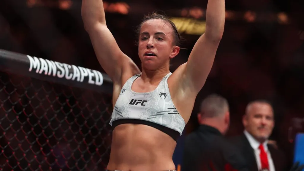 Maycee Barber será la gran figura de la próxima cartelera de UFC. (GETTY IMAGES)