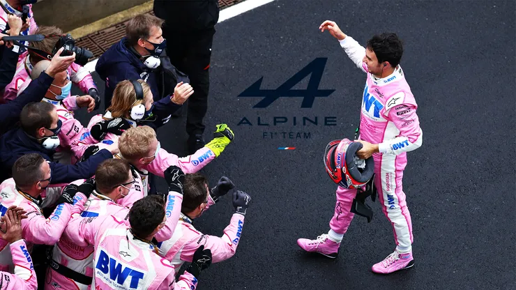 Sergio Pérez en su etapa como piloto de Racing Point