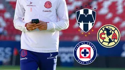 Rayados, América y Cruz Azul, detrás del mismo futbolista.