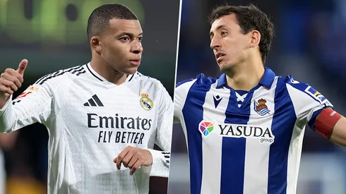 Real Madrid y Real Sociedad se enfrentan por LaLiga.