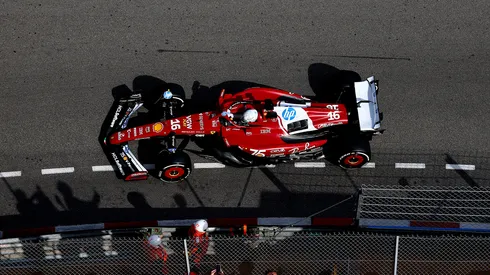Charles Leclerc en el GP de Mónaco 2025