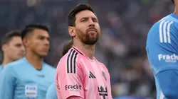 Lionel Messi con la playera del Inter Miami