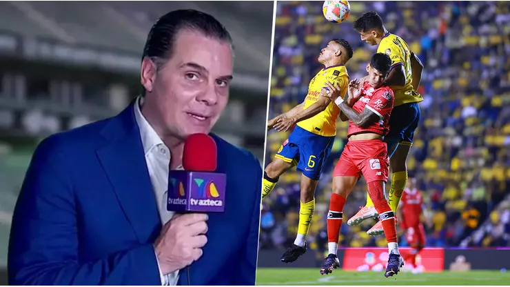 Christian Martinoli palpitó la revancha de Toluca-América.
