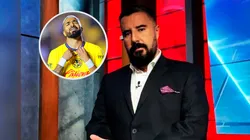 Álvaro Morales intimidó a los jugadores del América.