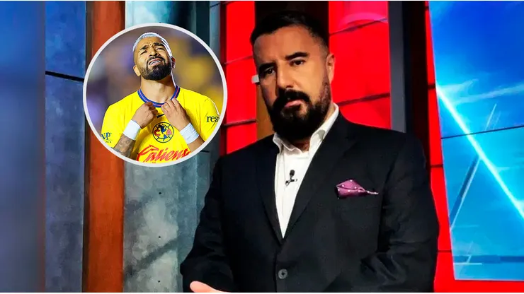 Álvaro Morales intimidó a los jugadores del América.