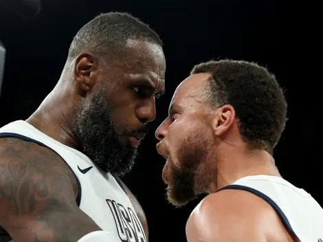 LeBron se enteró que formó equipo con Curry y así reaccionó