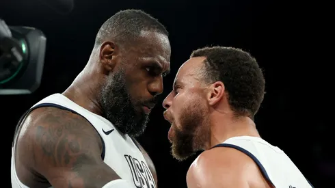 LeBron James y Stephen Curry.