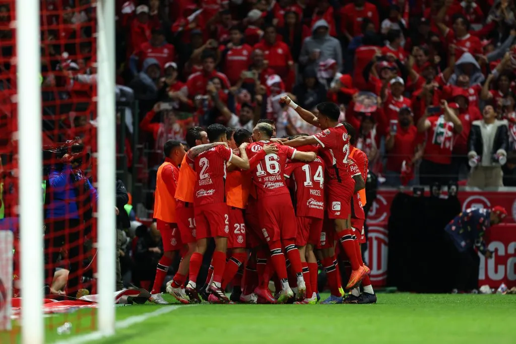 Toluca se consolida como el tercer equipo más ganador del futbol mexicano con 11 títulos. (Imago7)