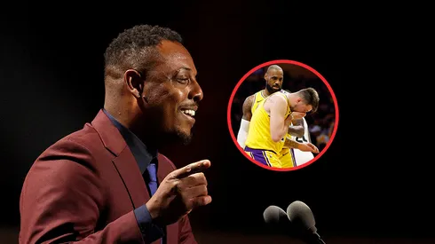 Paul Pierce, LeBron James y Luka Doncic.