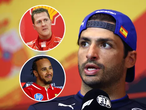 Ni Schumacher ni Hamilton: Carlos Sainz eligió al mejor piloto de la historia