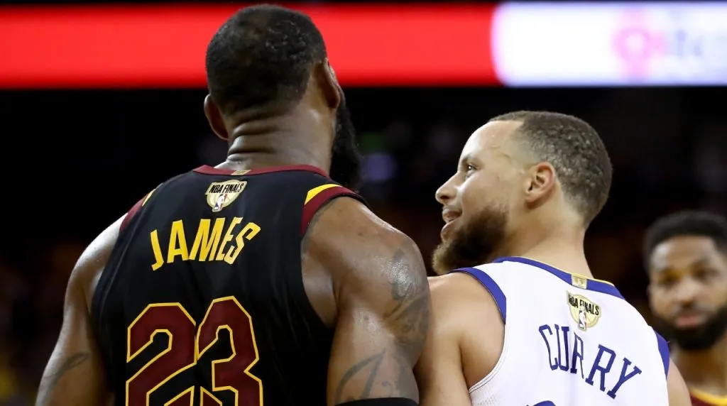 LeBron James y Stephen Curry. (Foto: Getty Images)