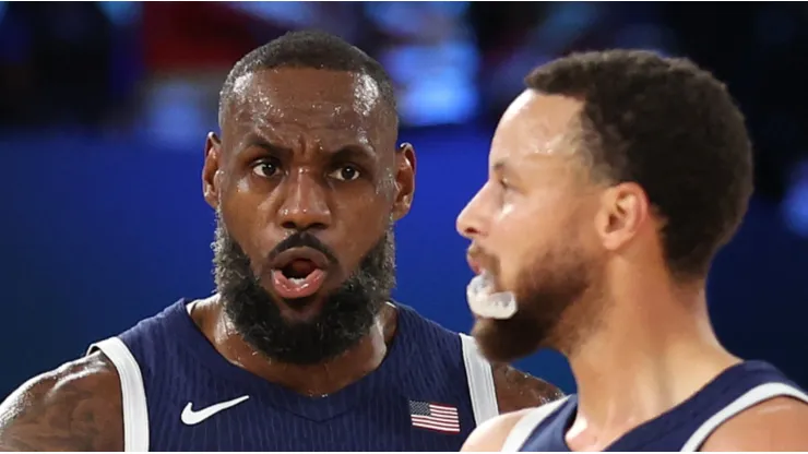 LeBron James y Stephen Curry.