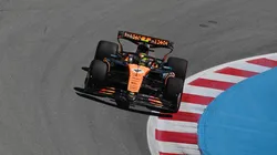 Lando Norris en la FP1 del Gran Premio de España 2025