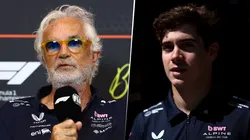 Flavio Briatore y Franco Colapinto