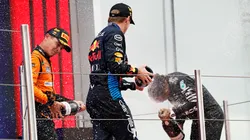 Podio del Gran Premio de España