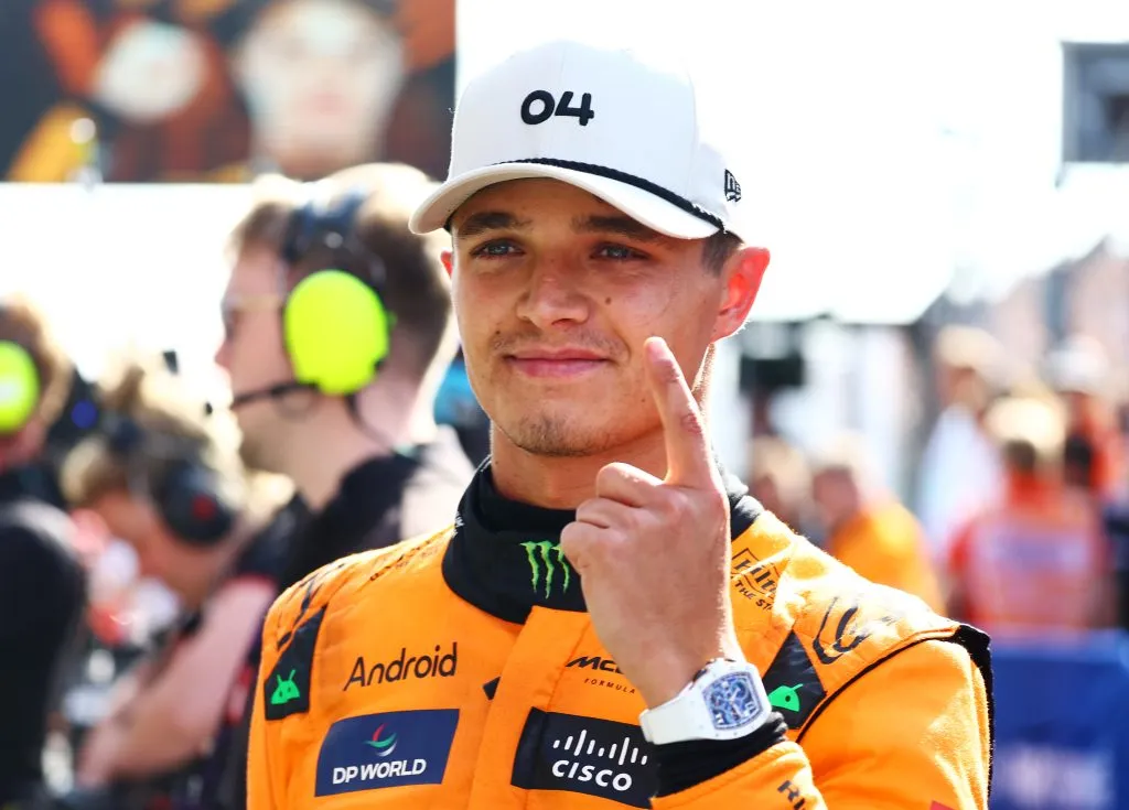 Lando Norris ganaría el GP de España según la IA (GETTY IMAGES)