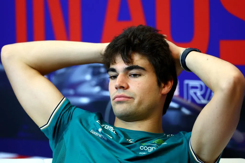Lance Stroll, piloto de Aston Martin (GETTY IMAGES)