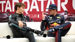 Max Verstappen y George Russel volvieron a confrontar