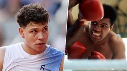 Ben Shelton fue comparado con Muhammad Ali en medio de Roland Garros.