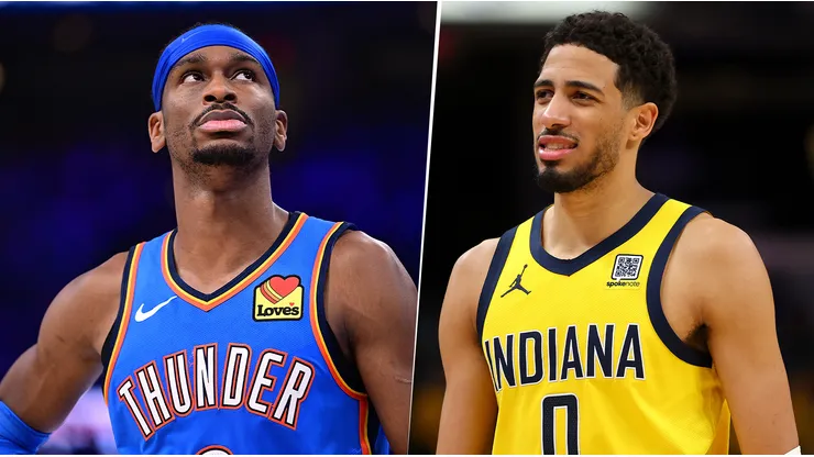 Shai Gilgeous-Alexander y Tyrese Haliburton
