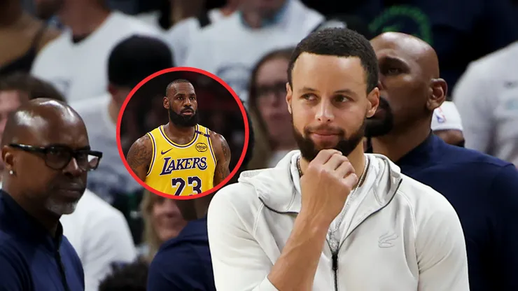 LeBron James y Stephen Curry.