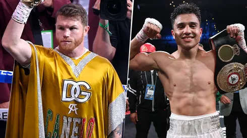 Canelo Álvarez y José Armando Reséndiz