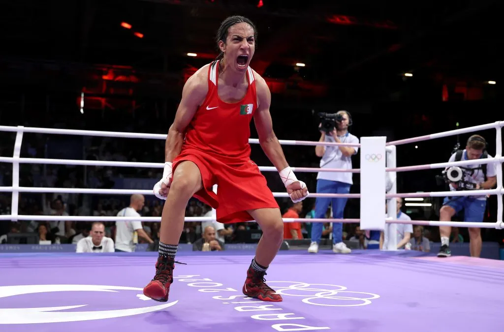 Imane Khelif, boxeadora argelina (GETTY IMAGES)