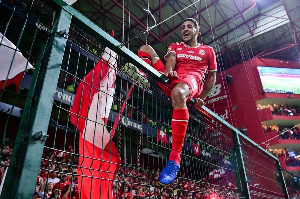 Federico Pereira, el campeón de Toluca que puede ser vendido.
