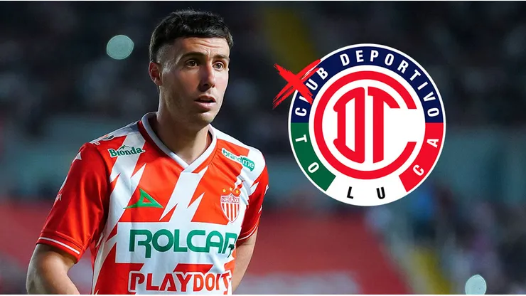 José Paradela no jugará en el Toluca.