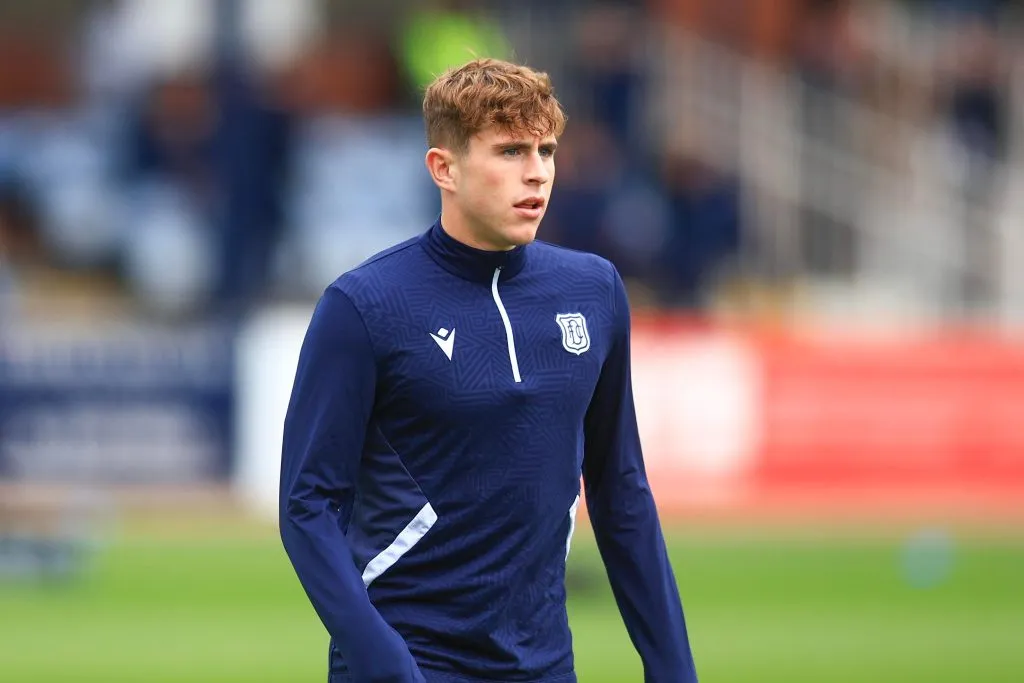 Finlay Robertson, el escocés que se entrena en Monterrey [Foto: Dundee FC]