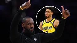 LeBron James elogió a Tyrese Haliburton