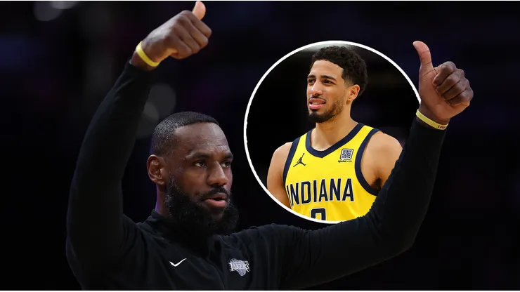 LeBron James elogió a Tyrese Haliburton