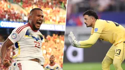 Salomón Rondón y Guillermo Viscarra, cara a cara.