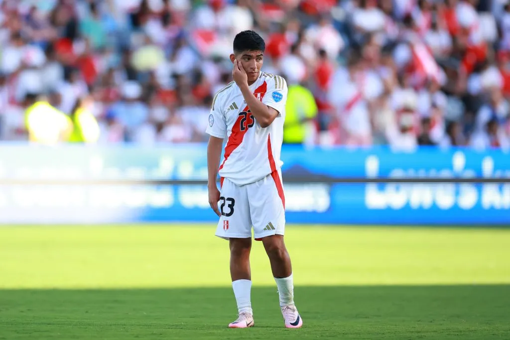 Piero Quispe en la Copa América 2024 (GETTY IMAGES)