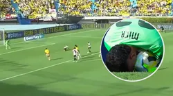 Kevin Mier, la figura de Colombia ante Perú.