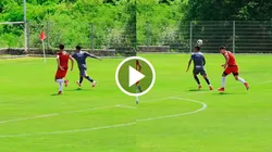 De la Rosa convirtió un gran tanto en el triunfo.