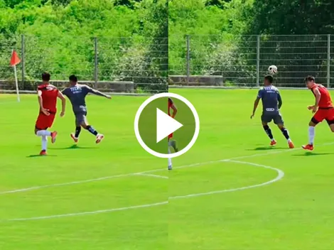 ¿Adiós Berte? Roberto de la Rosa clavó un golazo en el amistoso de Rayados y pide pista