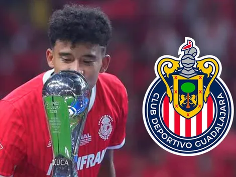¿Lo dejan ir? Toluca da una respuesta final a la oferta de Chivas por Isaías Violante