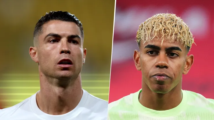 El salario de Cristiano Ronaldo vs. Lamine Yamal